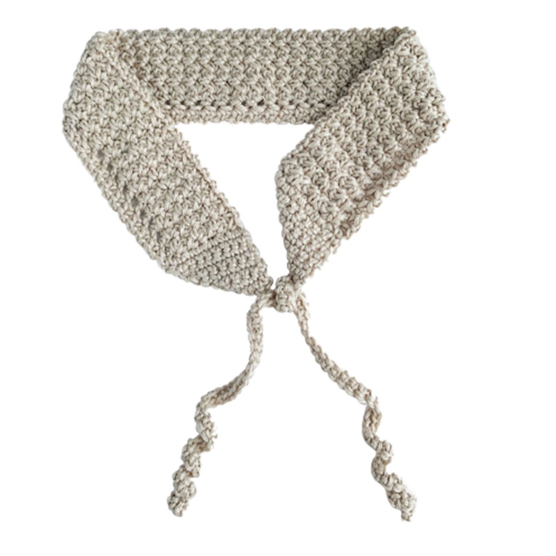 Khăn Đan Móc Phong Cách Pháp Thời Trang Cho Nữ