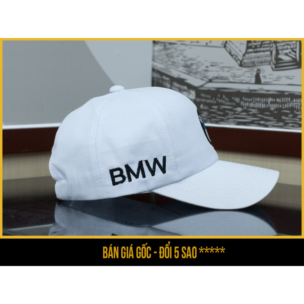 Mũ nón lưỡi trai Bmw cá tính (đen và trắng)- săn nón đẹp