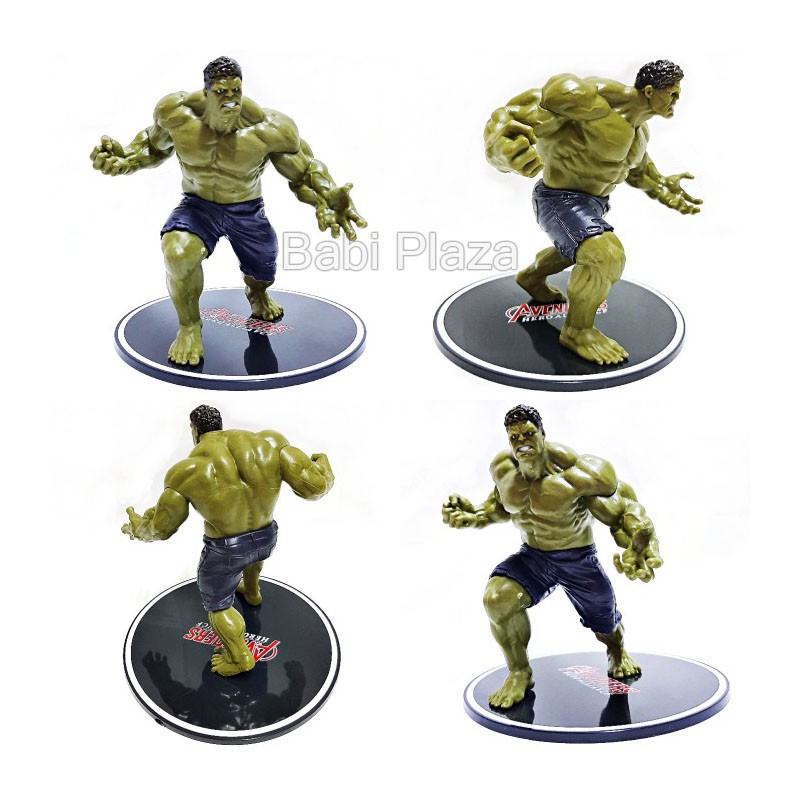 [AVENGERS] Set 4in1 mô hình siêu anh hùng MARVEL Khổng Lồ Xanh - Người Nhên - Đội trưởng Mỹ - Người Sắt