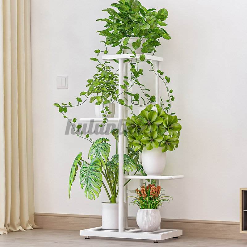 Kệ Sắt Nhiều Tầng Để Chậu Hoa Trang Trí Ban Công Flower Rack Flower Shelf