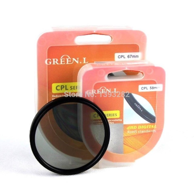 KÍNH LỌC GREEN.L CPL (FILTER CPL) Đủ cỡ