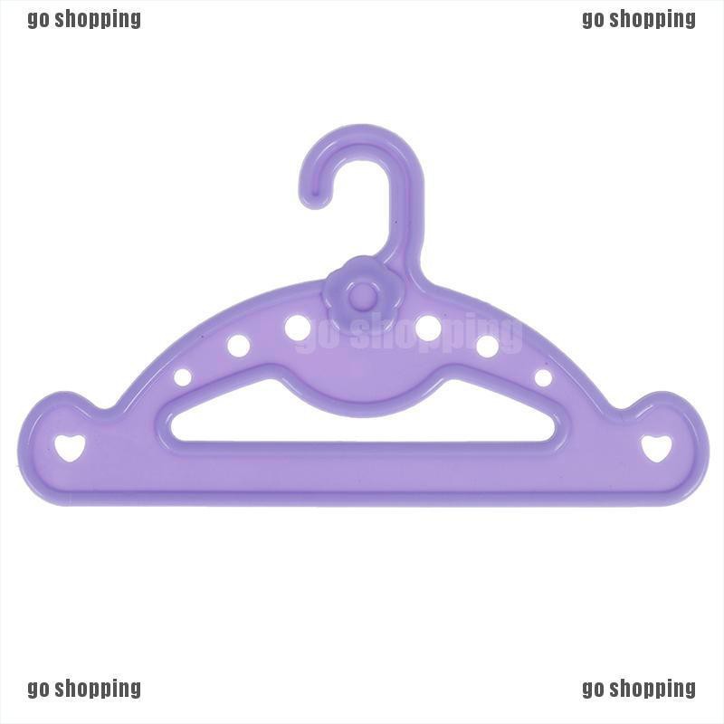 {go shopping}5pcs Hangers doll clothes accessories hanger fit 18 inch doll &amp;43cm doll