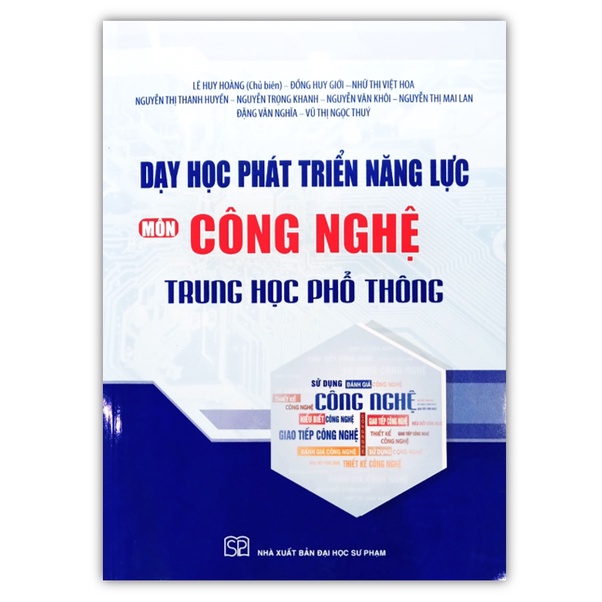 Sách - Dạy học phát triển năng lực môn Công Nghệ trung học phổ thông
