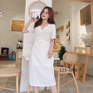 Đầm rút ngực cột eo siêu xinh - có video ảnh thật