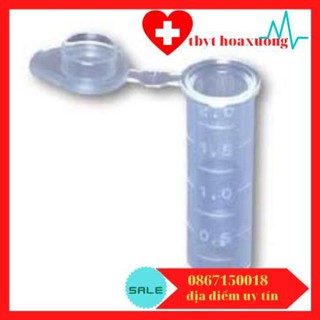 Ống Ly Tâm 5ml Đáy Tròn -ống Eppendorf 5ml - Túi 300 cái