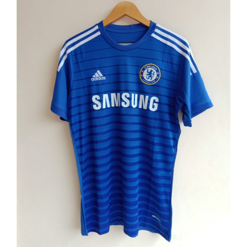 Áo Thun Tay Ngắn In Hình Đội Bóng Chelsea Home 2014 / 2015 Grade Ori