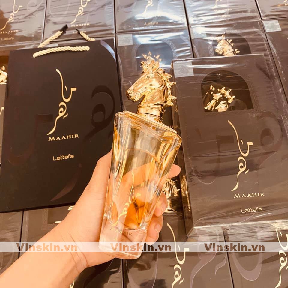 Nước hoa Dubai cao cấp dành cho nam MAAHIR by LATTAFA 100ml CHÍNH HÃNG⭐⚡