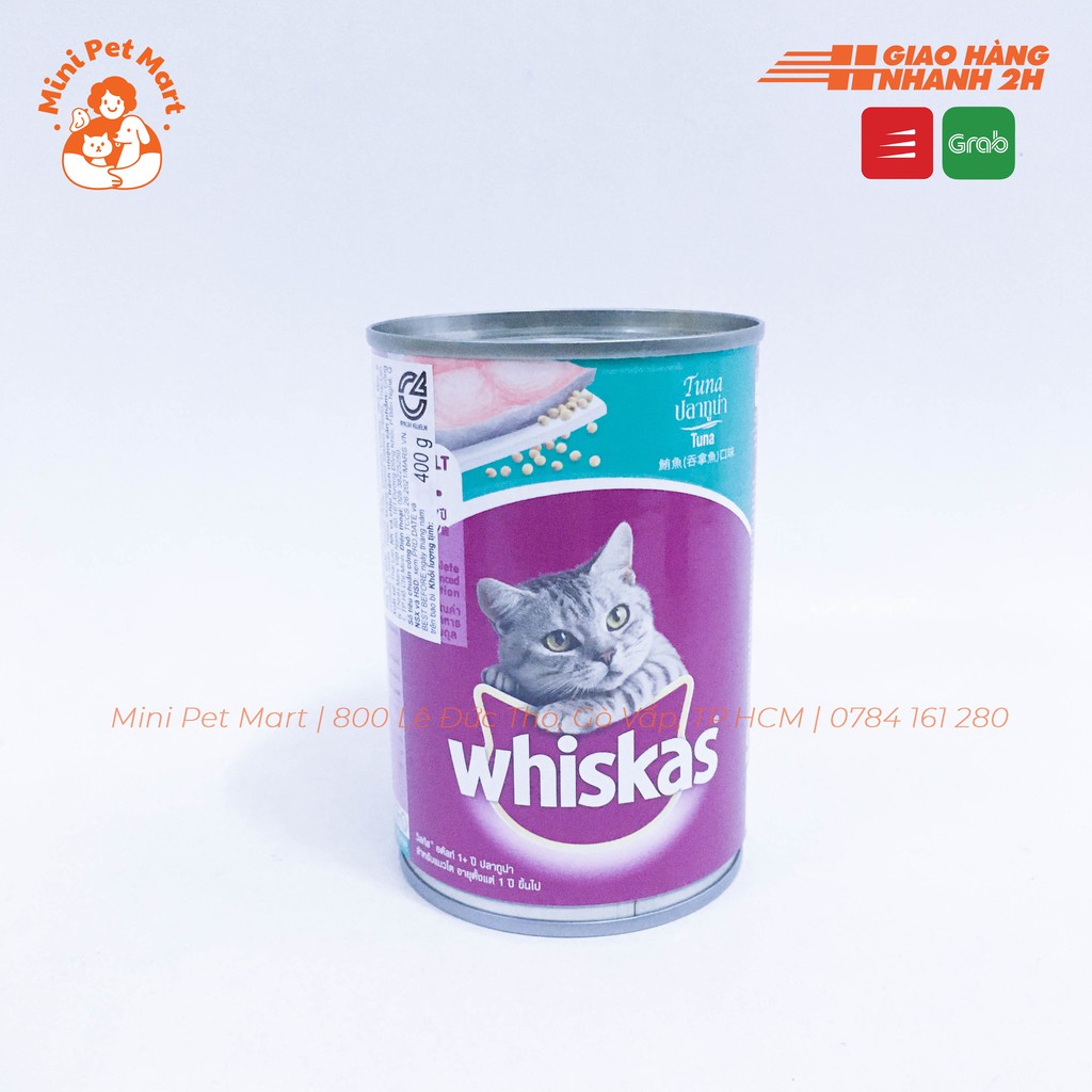 Pate cho mèo WHISKAS 400g