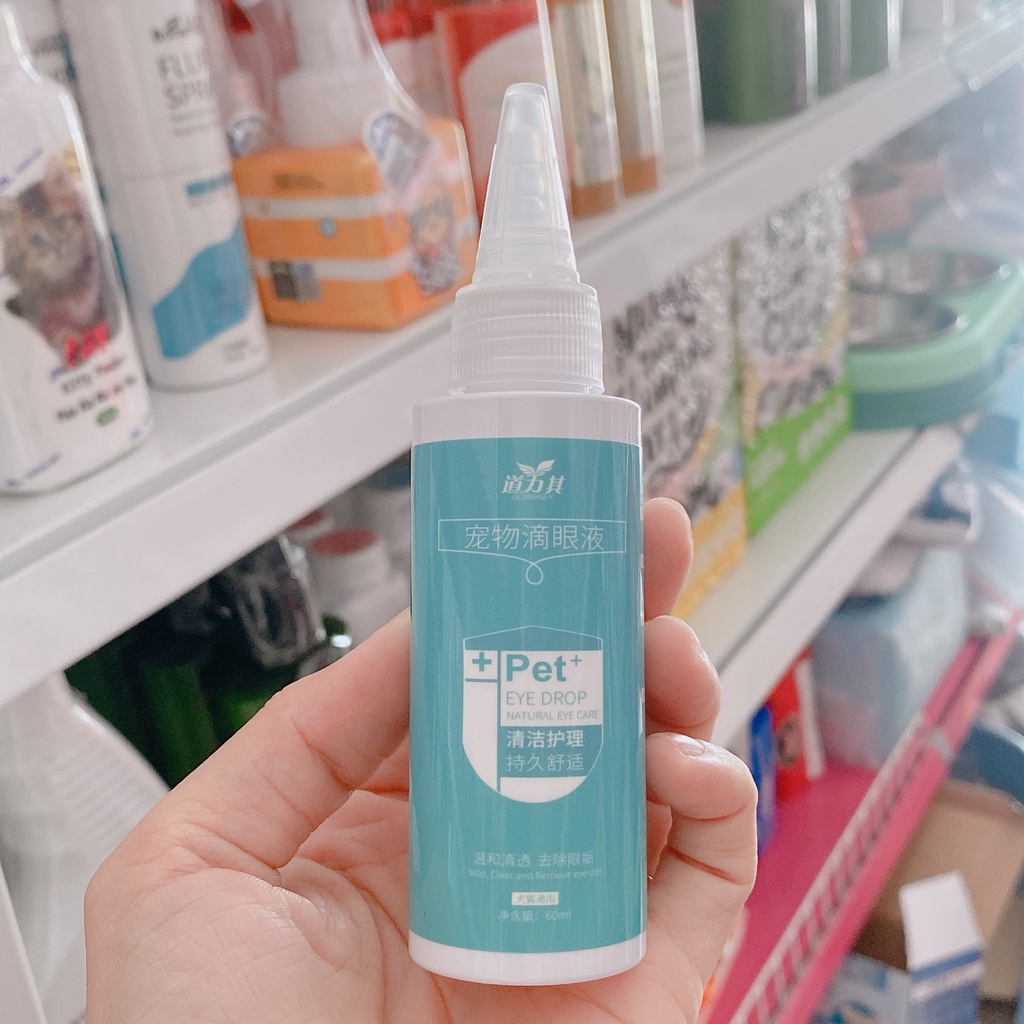 nhỏ mắt vệ sinh mắt cho thú cưng Bioline / BORAMMY