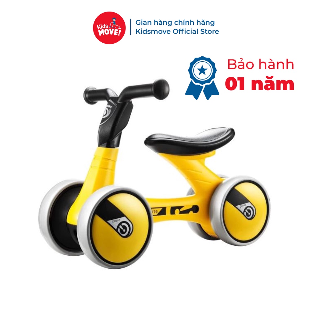 Xe chòi chân 4 bánh chính hãng Luddy 1006 cho bé từ 1-2-3 tuổi