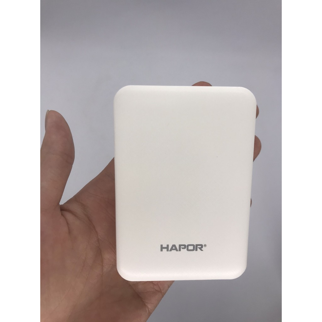 SẠC DỰ PHÒNG HAPOR HP - R6 10.000 MAH Cho iPhone Huawei Samsung Xiaomi Oppo  Realme Bảo Hành 18 Tháng TPSHOP HP_R6