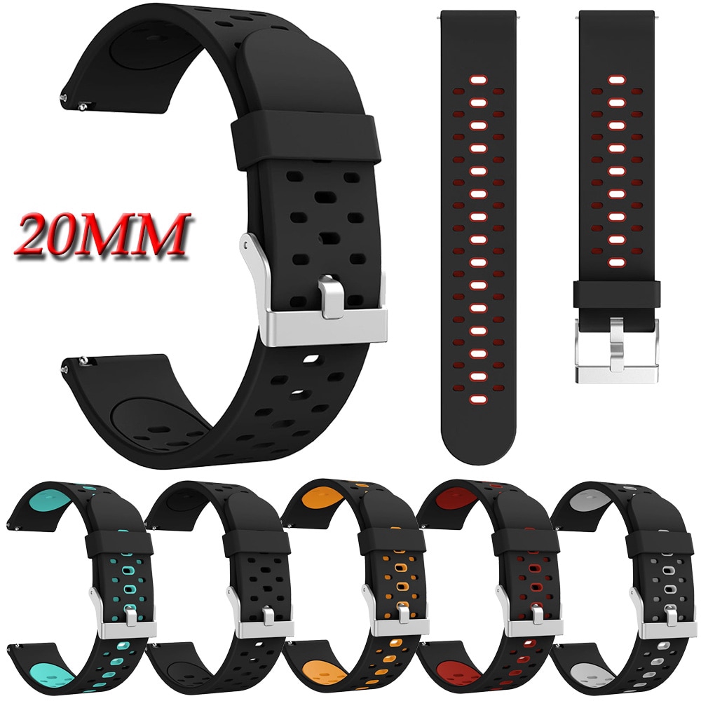 Dây Đeo Silicone Cho Đồng Hồ Thông Minh Samsung Galaxy Active 2 40mm 44mm Active2 20mm