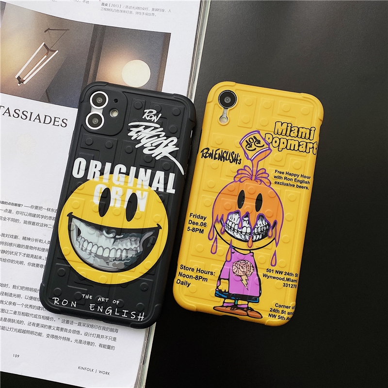 iPhone 12 Pro max Ốp điện thoại dẻo đèn/vàng hình đầu lâu cho IPHONE 7/8 PLUS / X / XS / XR / XS MAX / 11/11 PRO / 11 PRO MAX / SE2 | BigBuy360 - bigbuy360.vn