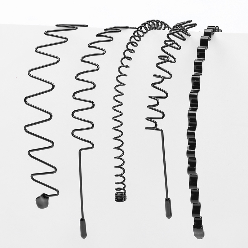 Băng Đô Cài Tóc Bằng Kim Loại Vô Hình Thời Trang Hàn Quốc Cho Nam Nữ