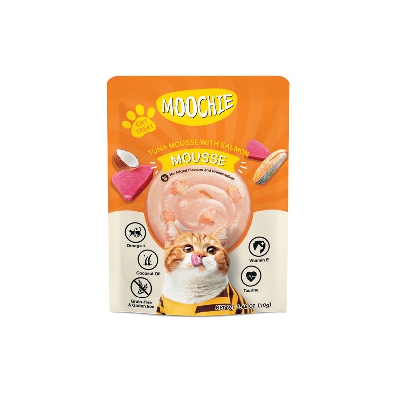 Pate Moochie hỗ trợ chức năng cho mèo 🐈