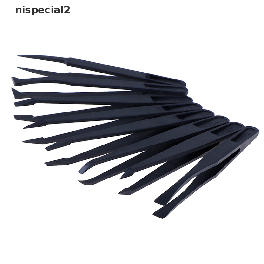 Bộ 8 Nhíp Nhựa ESD Forceps Chống Tĩnh Điện