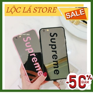 Ốp supreme gương 3 màu cho iphone kèm video ốp