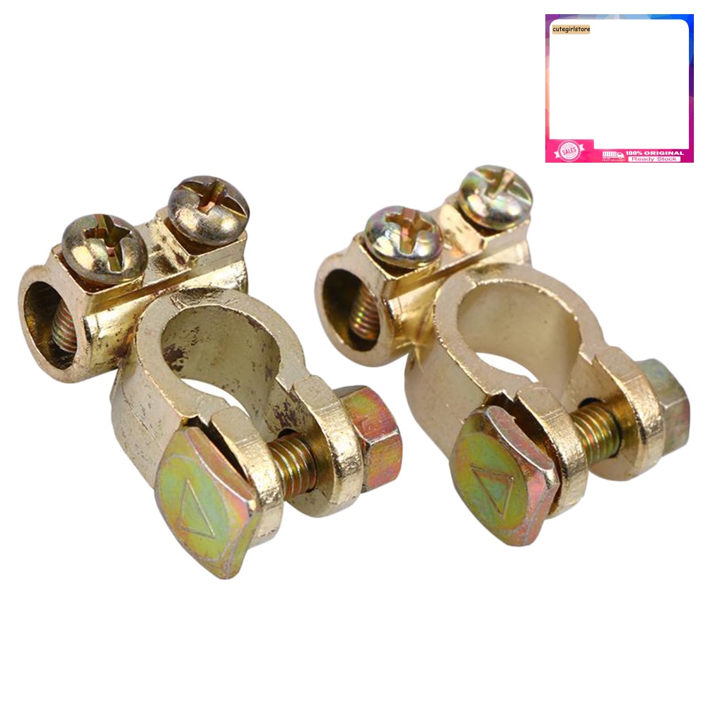 Bộ 2 Kẹp Cực Dương + Âm Bằng Hợp Kim Cho Xe Hơi
