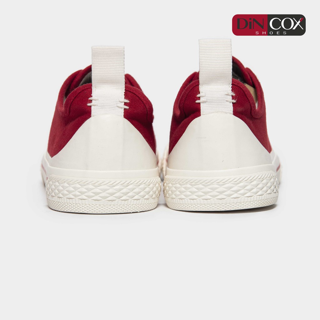 Giày Sneaker Vải Nữ DINCOX C20 Nữ Tính Sang Trọng Red | BigBuy360 - bigbuy360.vn