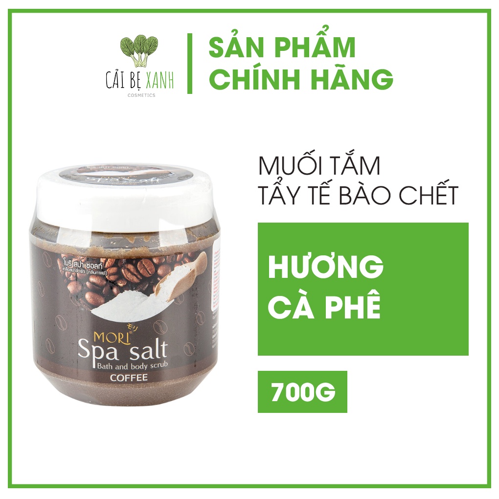 Muối Tắm Tẩy Tế Bào Chết Mori Spa Salt Bath & Body Scrub 8 mùi hương 700g