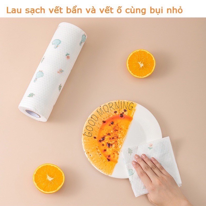 Cuộn Giấy Vải Lau Đa Năng Tiện Dụng