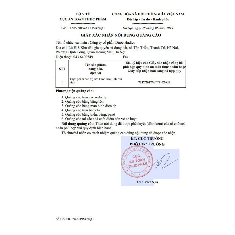 Siro HALUCAN KIDS (Hộp 15 gói 5ml) - Giúp trẻ ăn ngon, tăng cường miễn dịch | Thế Giới Skin Care