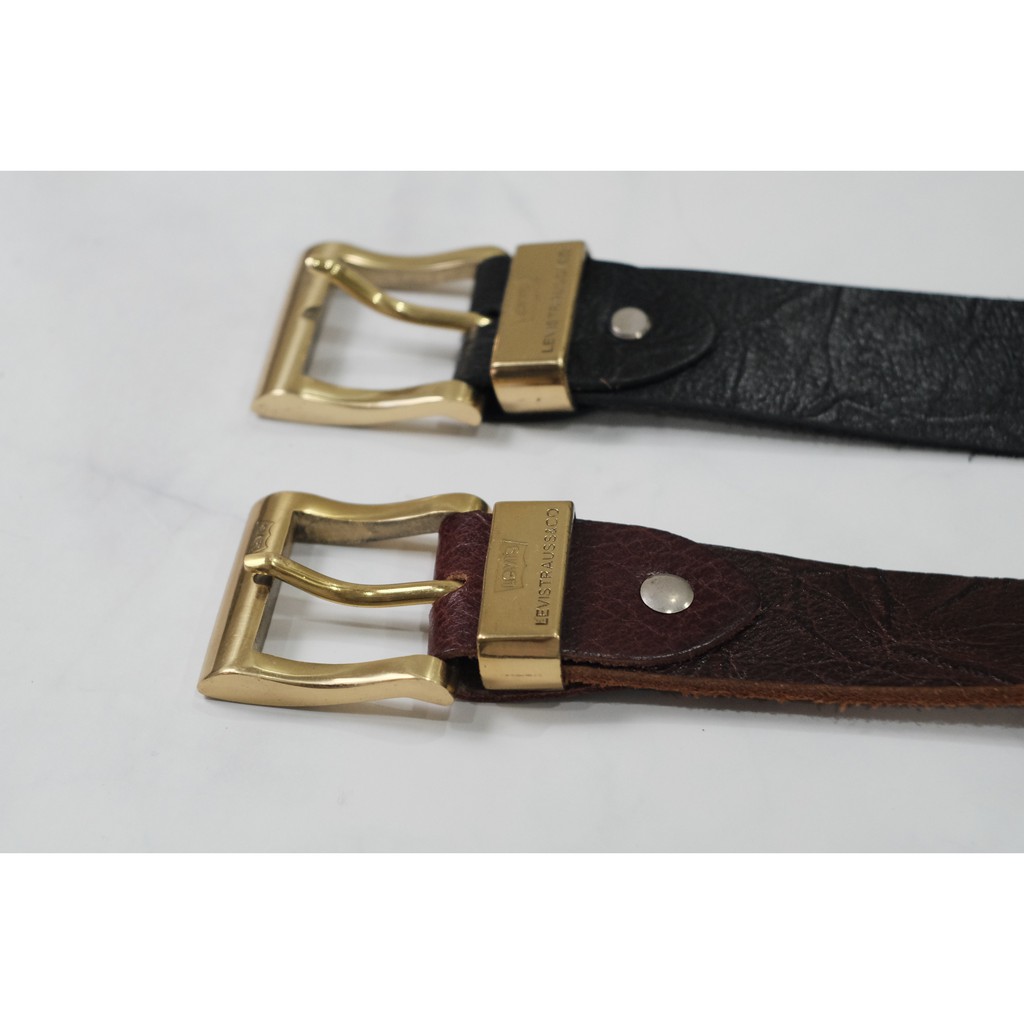 Dây Nịt Da Bò Cao Cấp Dập Vân - Xử Lý Cạnh Thô Cá Tính