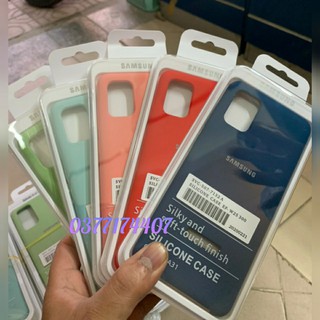 Ốp lưng Samsung Galaxy A31 Silicon Case chống bám bẩn, nót lỉ êm ái