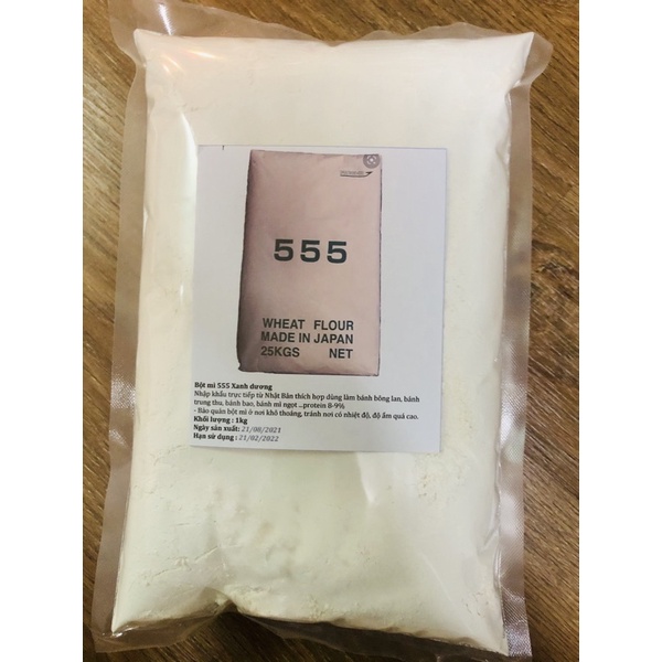 Bột Mì Đa Dụng (bột mì Nhật Bản) chiết từ bao lớn 25kg