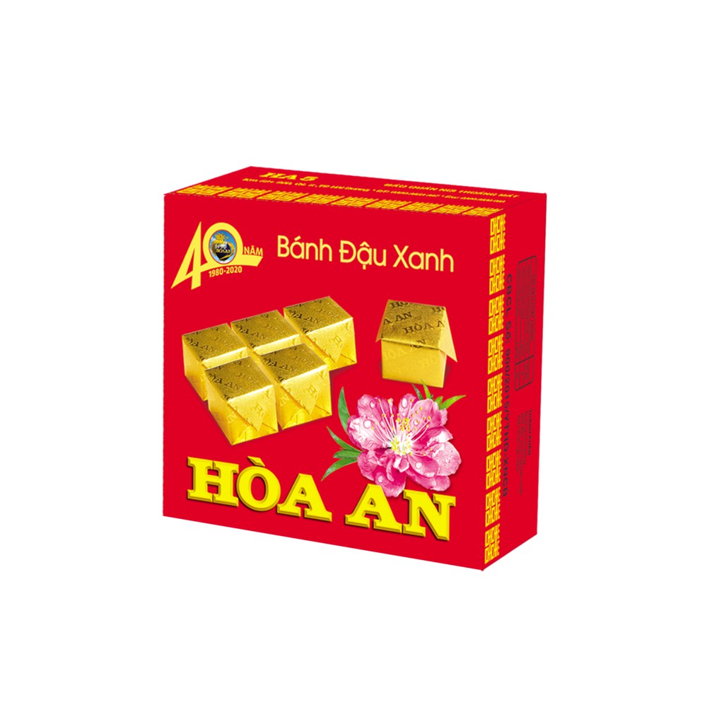 Bánh đậu xanh Hòa An 350g