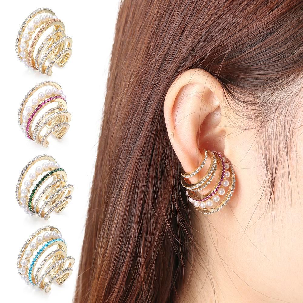 1 Khuyên Tai Đeo Vành Thời Trang Cá Tính|Chữ C Chất Lượng Cao Tiện Lợi Dễ Sử Dụng