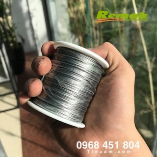 Cáp bọc nhựa 0.8mm 1x7 Cuộn 100m, Cuộn dây cáp lụa
