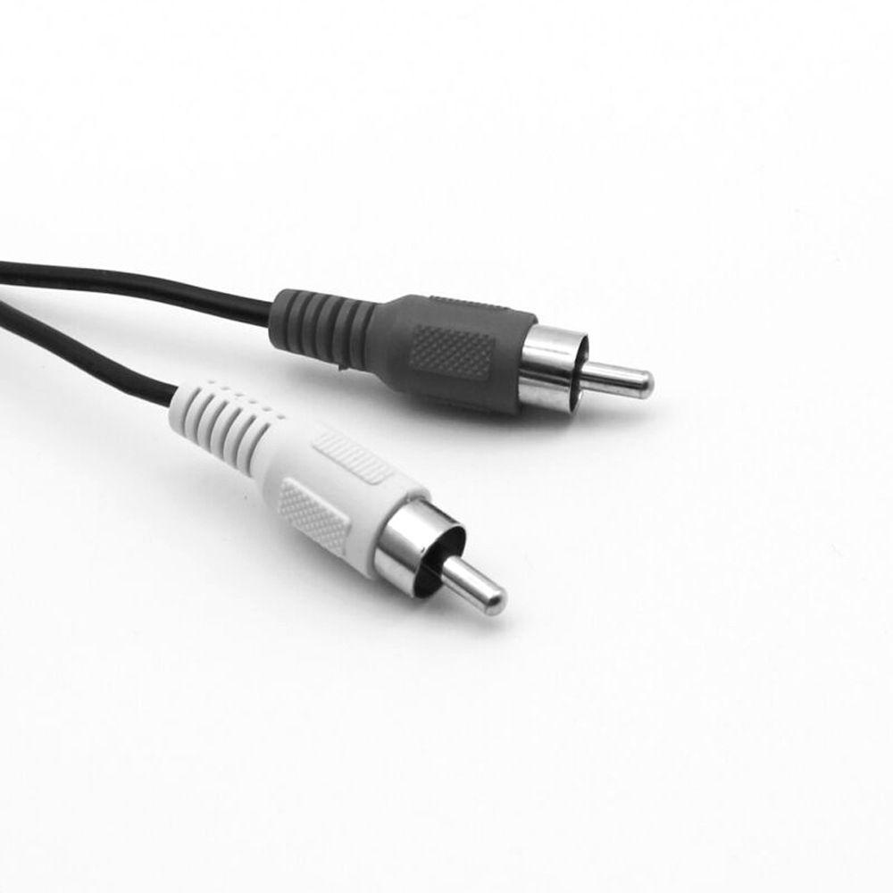 Dây Cáp Âm Thanh / Video 2 RCA Đầu Cắm USB A Sang Đầu Cắm RCA Màu Đen