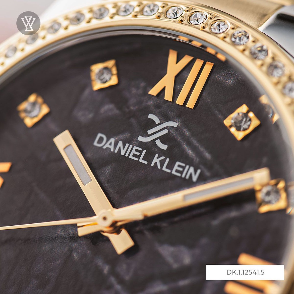 Đồng Hồ Quartz Nữ Daniel Klein Premium Ladies WATCHSTORE DK.1.12541.5 Mặt Kính Khoáng 36mm, Dây Kim Loại, Vỏ Thép