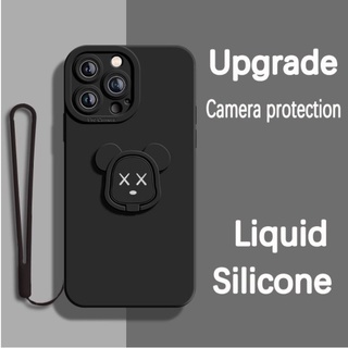 Ốp Điện Thoại TPU Silicon Hình Máy Ảnh Có Vòng Đỡ Và Dây Đeo Cho Samsung A04e A12 A11 A31 A51 A71 A10S A20S