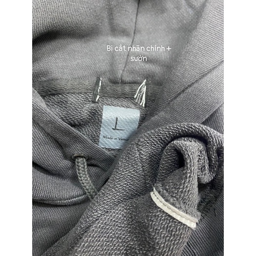 Áo Hoodies Có Nón Đã Huỷ Nhãn Chính - 3898