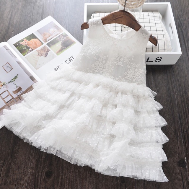 Đầm công chúa voan tầng