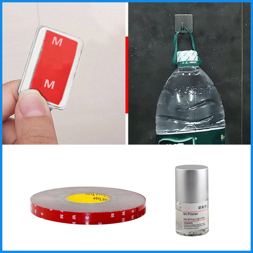 Băng Keo Xốp Hai Mặt 3M Siêu Dính Mạnh Chống Thấm Nước Dễ Sử Dụng