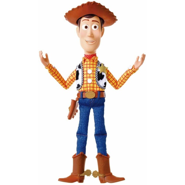 MÔ HÌNH CHÍNH HÃNG TAKARA TOMY TOY STORY REAL SIZE TALKING FIGURES WOODY