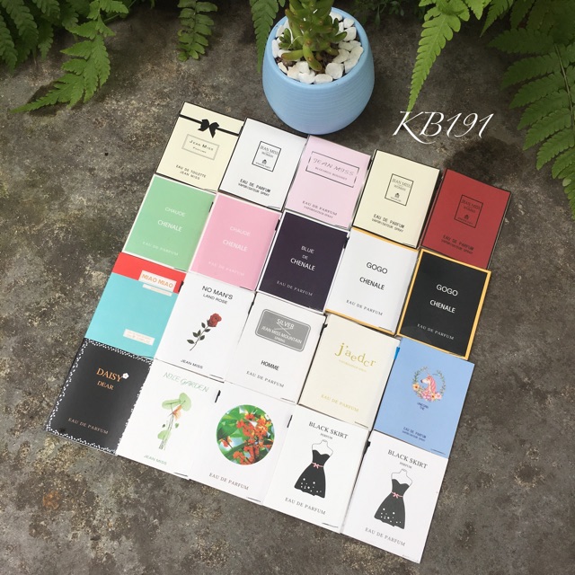 Mẫu Thử Nước Hoa Mini Các Dòng Nổi Tiếng - 2ml