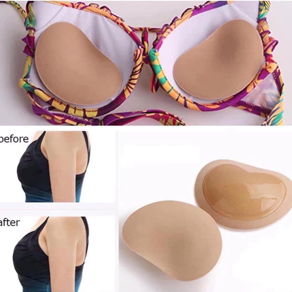 Một đôi độn áo ngực silicon siêu nâng ngực MÃ 300