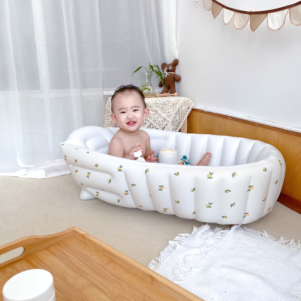 Bể bơi phao cho bé sơ sinh, bể tắm cho bé HolaKids Decor