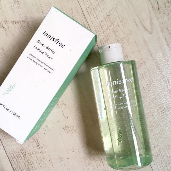 Nước hoa hồng Innisfree Green Barley Peeling Toner 250ml