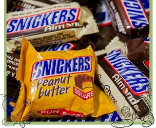 Kẹo socola SNICKERS MIX 4 VỊ FUNSIZE MỸ(994,8g)
