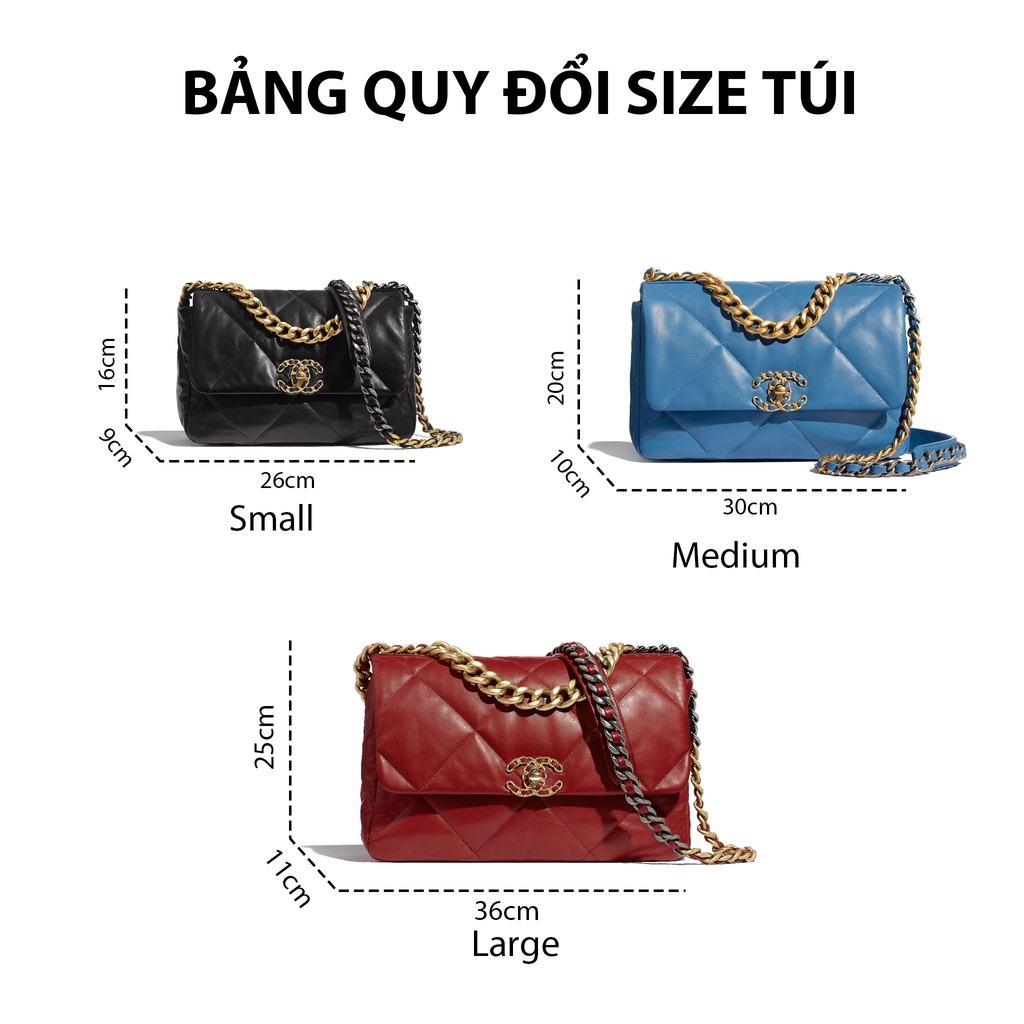 C19 Lót túi Chanel 19 đủ size S, M, L | [Khách có nhu cầu may Lót túi bất kì vui lòng Chat với shop] | BigBuy360 - bigbuy360.vn
