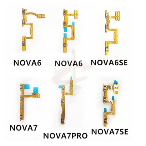 Ốp Điện Thoại Nút Nguồn Cho Huawei Nova 2 Plus 2S 2i 3i 3 3E 4 4E 5 5i 5T 5Z 6 7 Pro 7i 7SE 8 Pro 8SE Lite