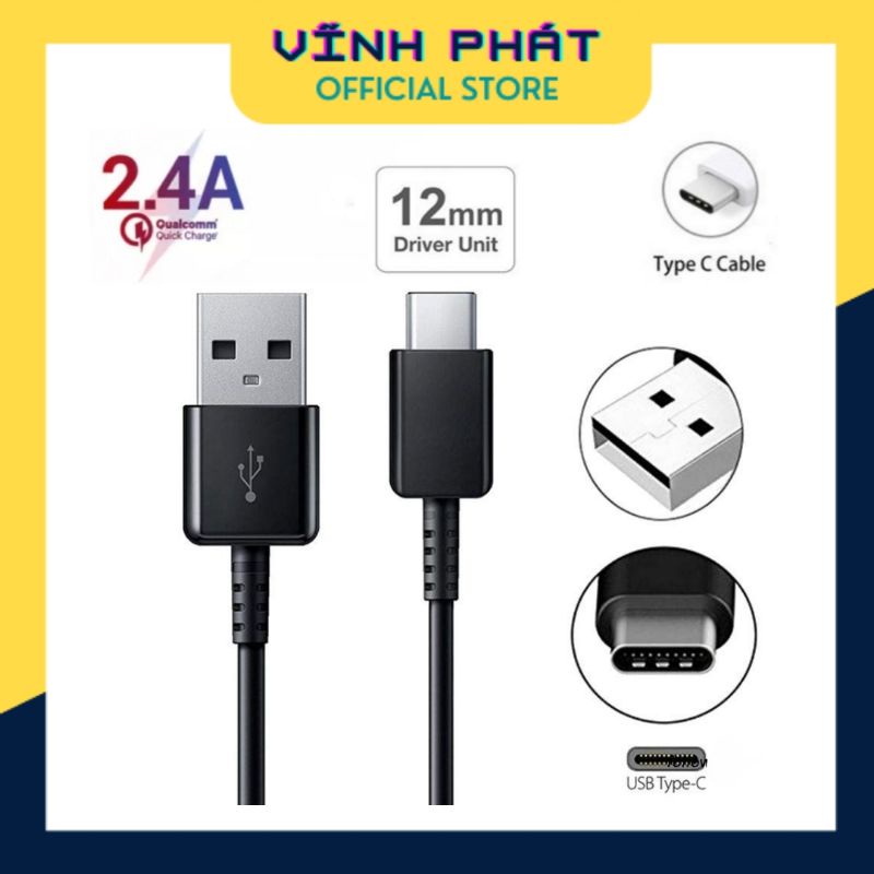 Dây Sạc Samsung Chính Hãng Type C Micro Sạc Nhanh