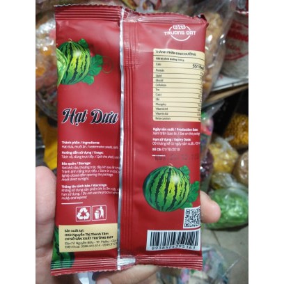 COMBO 5 GÓI HẠT DƯA RANG CỦI TRƯỜNG ĐẠT ( gói 40gr ) - thích hợp cho quán cà phê/ trà sữa