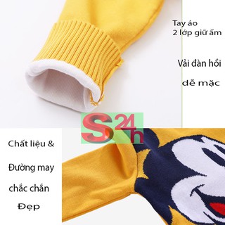 Áo len trẻ em dày 2 lớp TE07