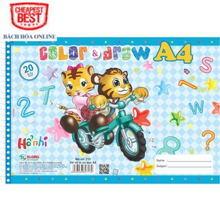 Vở Vẽ Klong A4 MS 713